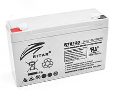 Акумулятор AGM RITAR RT6120A 6V 12Ah