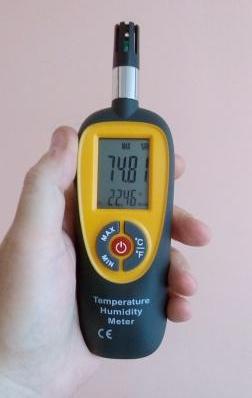 профессиональный термо-гигрометр HT-96