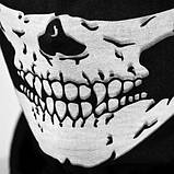 Баф-маска з малюнком черепа, фото 6