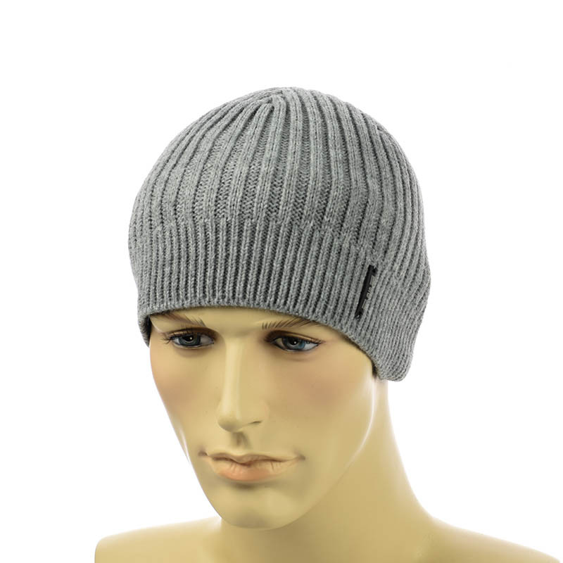 Чоловіча шапка 1*2 сірий