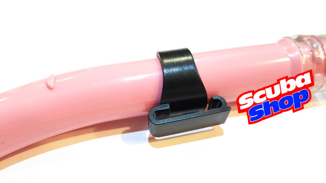 Трубка для снорклінга Verus Escape з нижнім клапаном, колір рожевий Трубка для снорклінга Verus Escape з нижнім клапаном, колір рожевий
