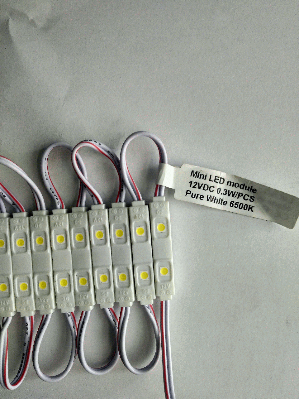 Міні світлодіодний модуль 0.3Вт 35лм два світлодіоди 2835 IP54 Mini 2 10000К SWPower