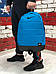 Рюкзак Nike Air молодіжний стильний якісний, колір темно-сірий матеріал kiten, фото 7