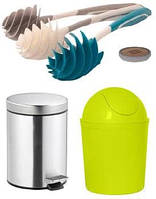 Мильниці, склянки, відра, йоржі для унітазу