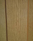 Двері гармошка глуха метрова - колір світлий дуб. Нестандартні розміри. Ширина 100см., фото 4