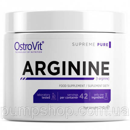 Аргінін OstroVit L-Arginine 210 г, фото 2