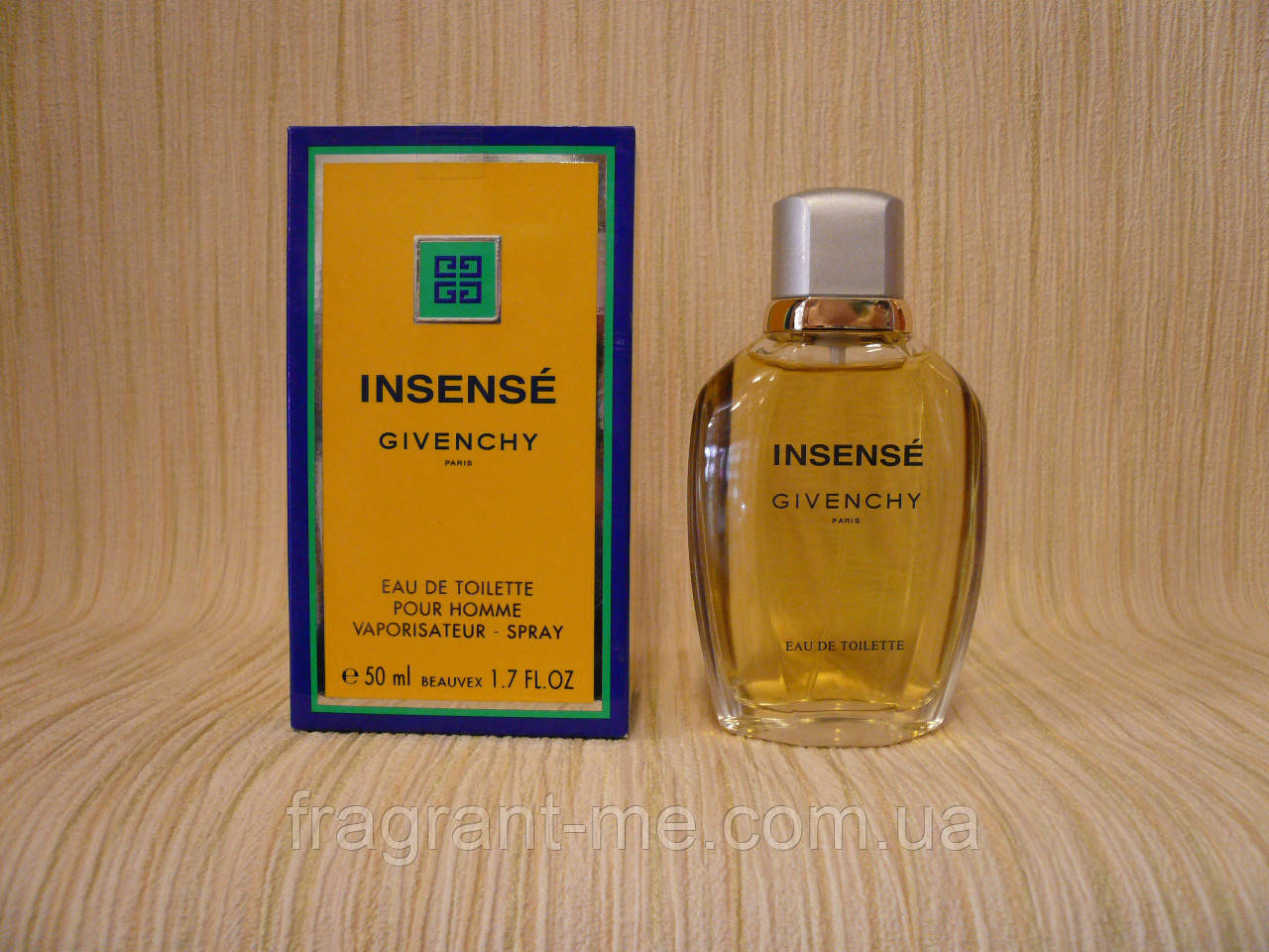 Givenchy — Insense (1993) — Туалетна вода 50 мл — Вінтаж, перший випуск, стара формула аромату 1993 року