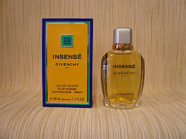 Givenchy — Insense (1993) — Туалетна вода 50 мл — Вінтаж, перший випуск, стара формула аромату 1993 року