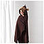 Рушник з капюшоном, мавпа, коричневий, 70x140 см, 103.938.27, IKEA, ІКЕА, DJUNGELSKOG, фото 3