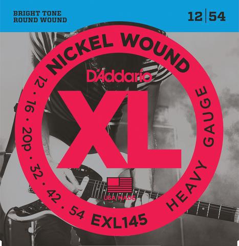 Струни для електрогітари D*ADDARIO EXL-145 (0.12-0.54)