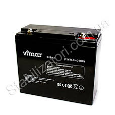 VIMAR B20-12 — 12 В — 20 А/год — мультигелевий акумулятор, AGM, фото 4