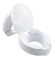 Сидіння надставка на унітаз Рідні Care з кришкою, висота 10см 