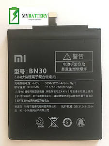 Оригінальний акумулятор АКБ батарея Xiaomi BN30 RedMi 4 А Li-ion 4.4 V 3030 mAh