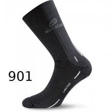 Шерстяні трекінгові шкарпетки Lasting WLS 901 чорні