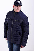 Куртки мужские весенние большого размера 48-70 синий