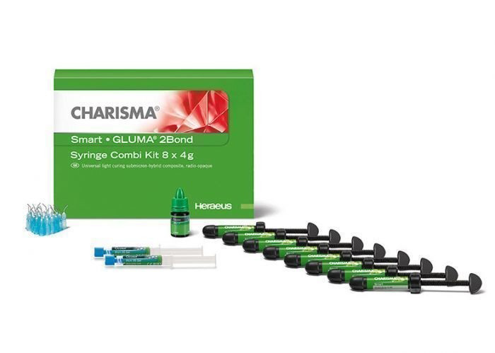 Charisma Smart Combi (Харизма Смарт Комбі), набір 8 шприців, фотополімерний матеріал, Heraeus