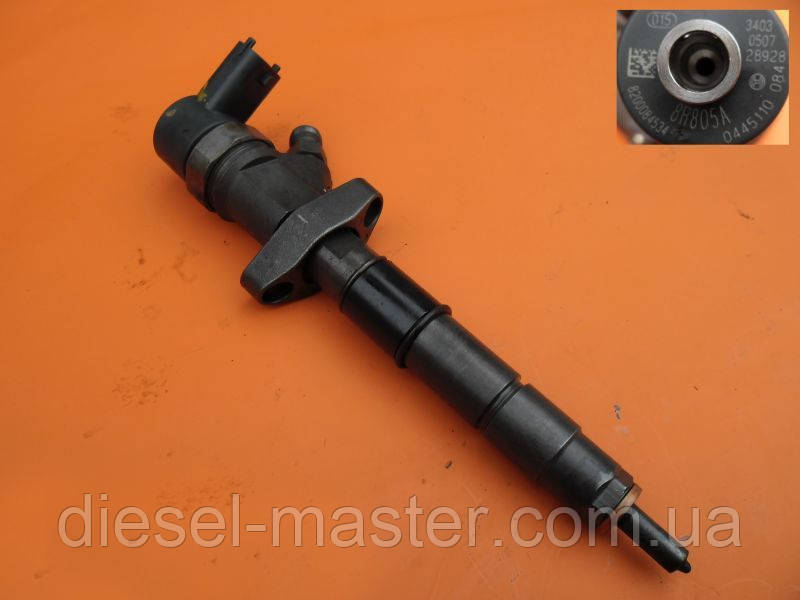 Форсунка на Nissan Primastar (Ніссан Примастар) 2.5 dci 0445110084