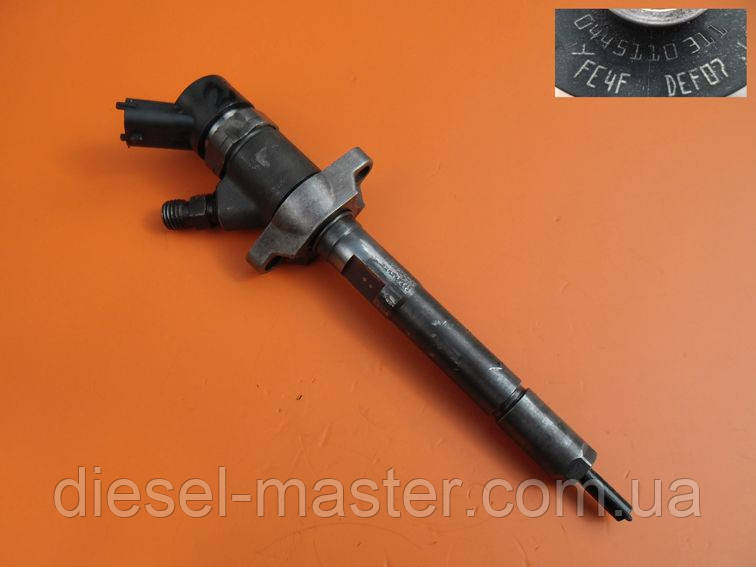 Форсунка на Peugeot Partner (Пежо Партнер) 1.6 hdi 0445110311