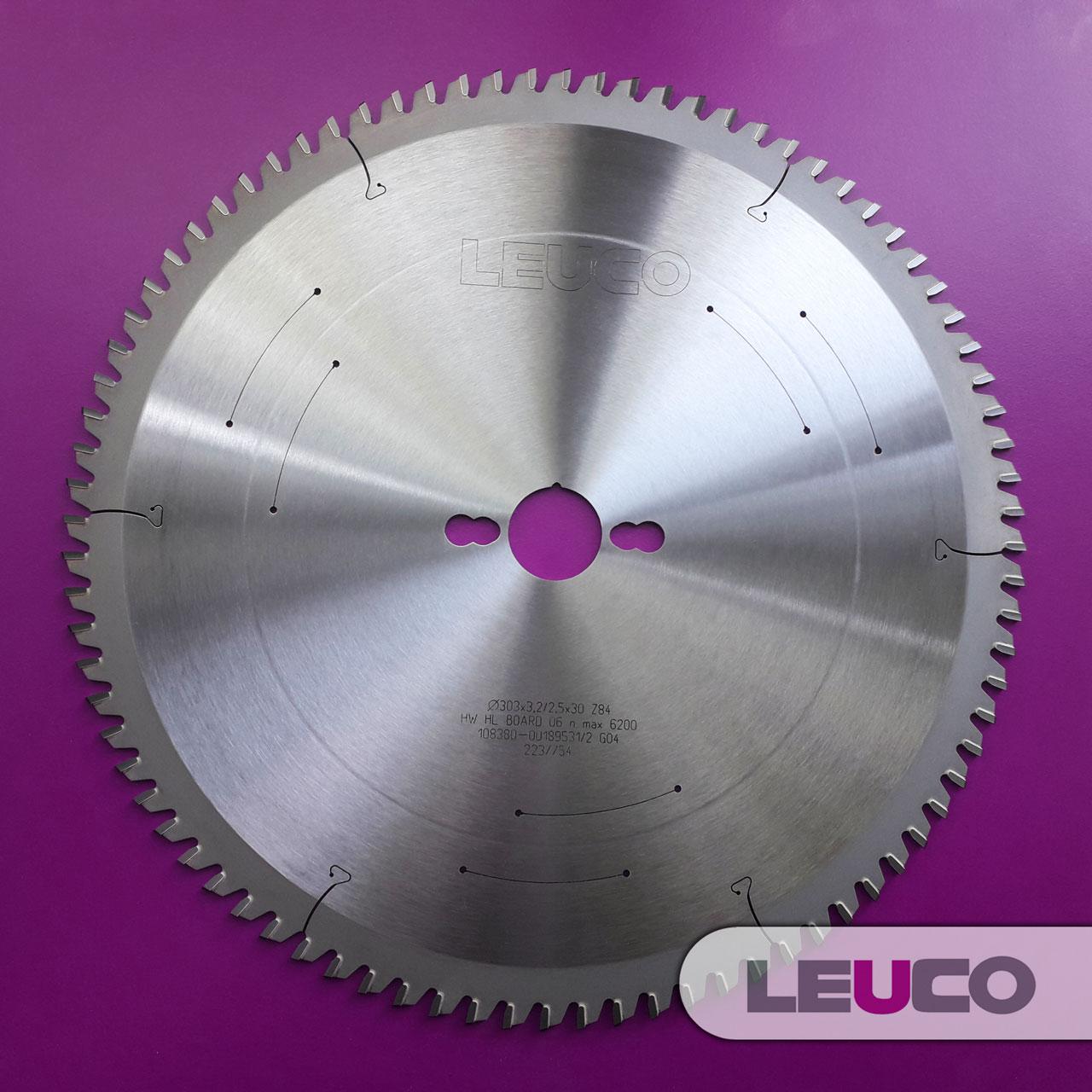 303х3,2х2,5х30 Z=84 Пиляльний диск Leuco для обробки Solid Surface і твердих плитних матеріалів