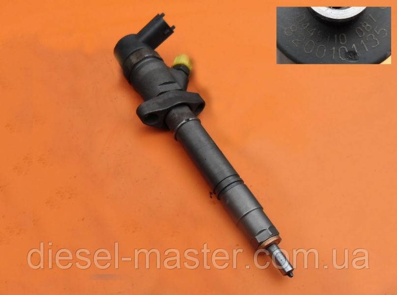 Форсунка на Renault Master (Рено Майстер) 2.5 dci 0445110087