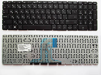 Клавіатура для ноутбуків HP ProBook 250 G4, 250 G5, 255 G4 чорна без рамки RU/US
