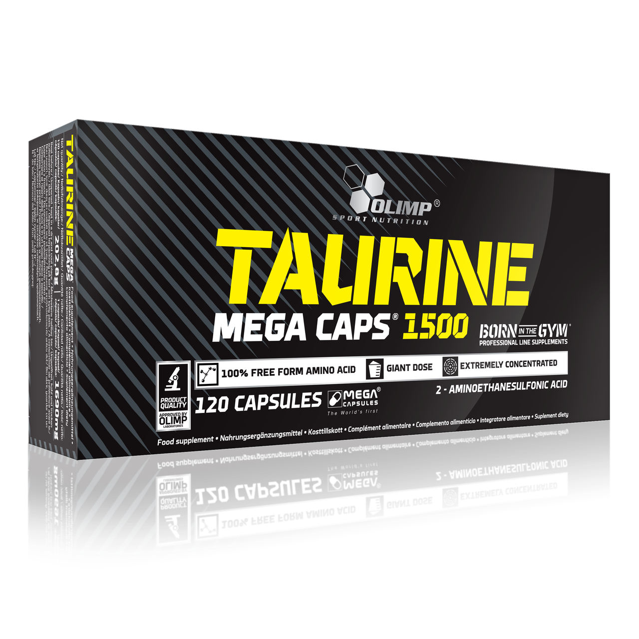 Амінокислота Olimp Taurine Mega Caps 120 caps, фото 1