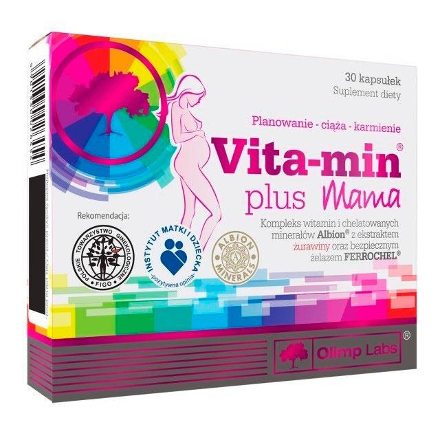 Вітаміни для вагітних Olimp Vitamin + Mama 30 caps, фото 1