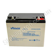 VIMAR BG20-12 — 12 В — 20 А/год — гелевий акумулятор, фото 2