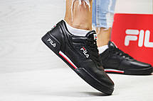 Жіночі,підліткові кросівки Fila,чорні 36, фото 3