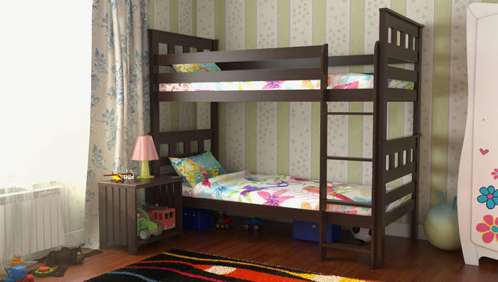 Кровать двухъярусная разборная Жасмин Шале, цена 37050 грн — Prom.ua ...