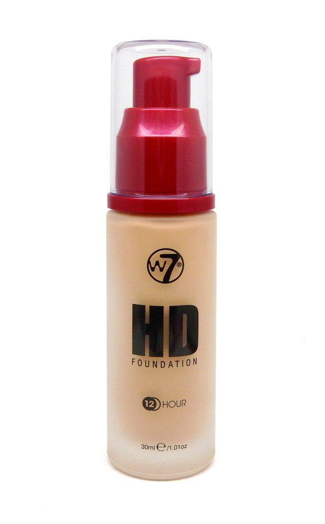 Тональний крем W7 HD FOUNDATION SAND BEIGE 30 мл