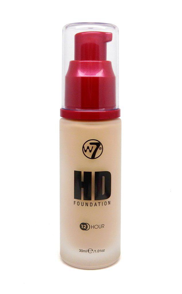 W7 тональний крем для обличчя HD Foundation Early Tan 30мл, фото 1