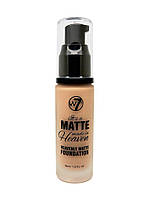Тональний крем W7 MATTE MADE IN HEAVEN FOUNDATION NATURAL TAN 30 мл