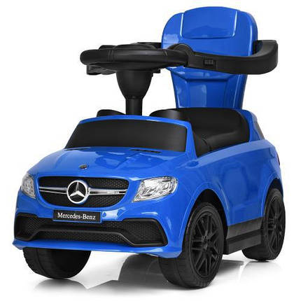 Толокар каталка Mercedes з батьківською ручкою, фото 3
