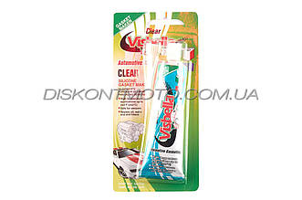 Герметик силіконовий 85 мл (прозорий) VISBELLA