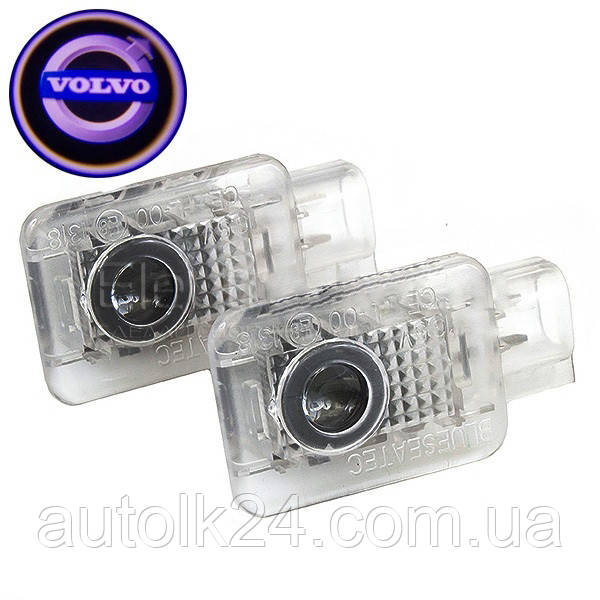 Штатна підсвітка двері з логотипом VOLVO., фото 1