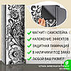 Самофіксуюча наклейка на холодильник магнітна з вензелями 180 х 60 см, Лицева, фото 9