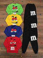 Костюм детский спортивный 01-1669 M&M'S, интерлок, р.р.26-34