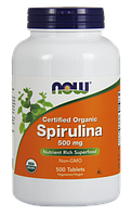 Now Spirulina 500mg 500 veg tabs