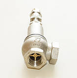 Клапан запобіжний латунний регульований VT.1831 VALTEC Ду15 Ру1-12, фото 7