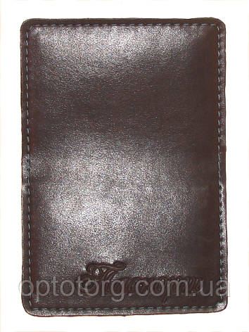 Обкладинка Темно синя для нового паспорта (картки id) з екошкіри, фото 1