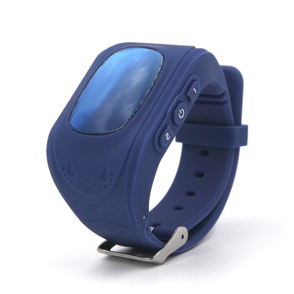 Детские умные часы Samtra Q50 с GPS темно-синие - фото 3 - id-p239824890
