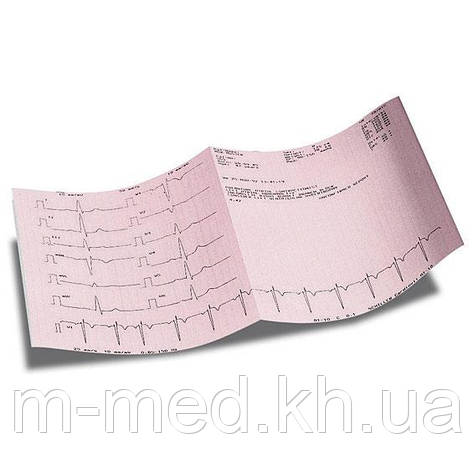 Термопапір для ЕКГ Nihon Kohden - Cardiofax 1250 110мм*140мм*142шт, фото 2