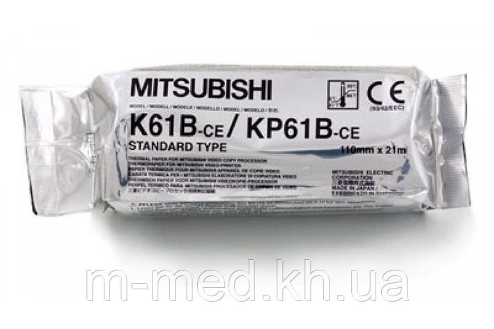 Папір для відеопринтера УЗД Mitsubishi K61B, фото 2