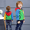 Вітрівка-Куртка "Веселка" на зростання 95-98 см з трикотажними манжетами бренд Right Euro, фото 8
