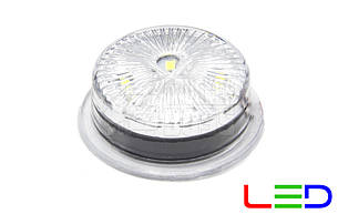 Вставка в габарит заносу причепа Білий LED 24v