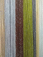 Однотонні штори нитки (серпанок), Різні кольори