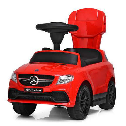 Толокар каталка Mercedes з батьківською ручкою, фото 2