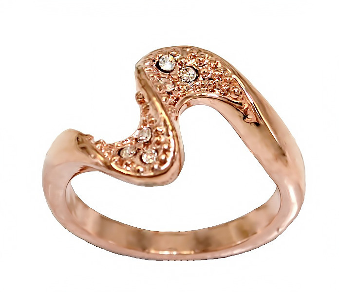 Кільце жіноче, Булат. Камені: Діаманти. Колір: позолота з кр. від. Є 17р.-20р. В упаковці 12 кілець.