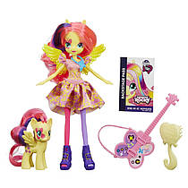 Набір лялька Флатершай Рок-Зірка з поні та гітарою My Little Pony Equestria Girls Fluttershy Doll and Pony Київ
